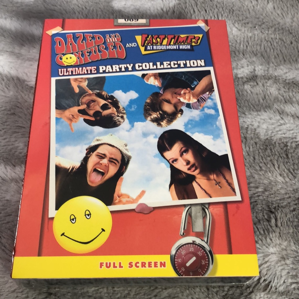 Fast Times Ridgemont high Dazed confused DVD set